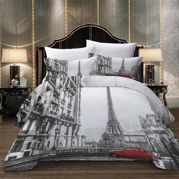 Paris King Size Comforter Set / Casa Paris Comforter Set King 5 Piece