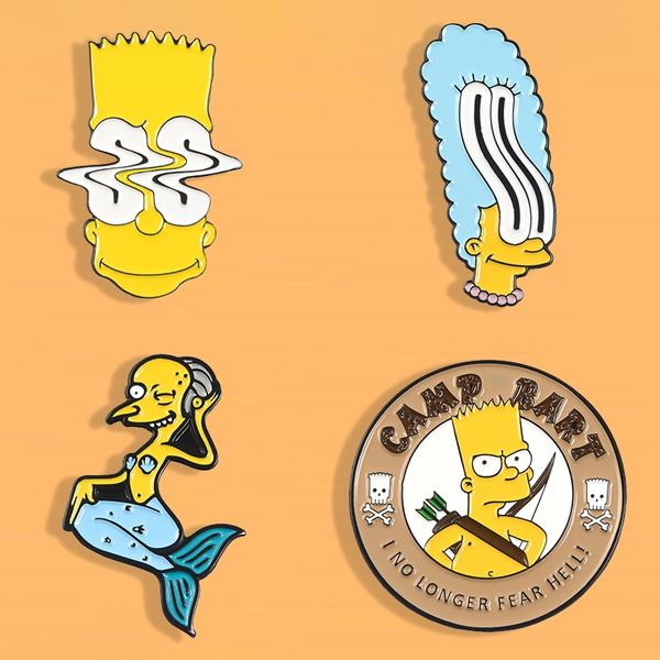 Bart Simpson Enamel Pins