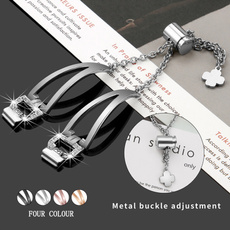 Steel, jewelrybanglewatchband, Stainless Steel, compatiblebandforfitbitinspire