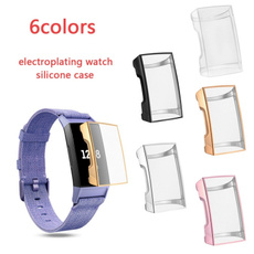 case, tpuprotection, smartwatchcover, fitbitcharge3shockproofcase