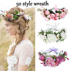 crown, Flowers, headdress, Romantic