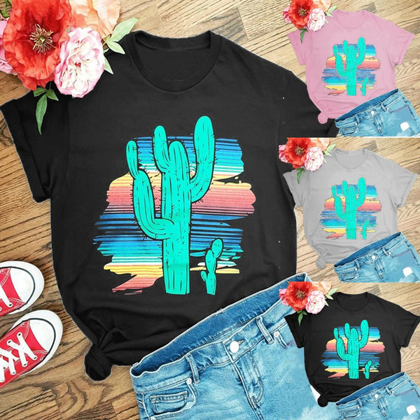 plus size cactus shirt