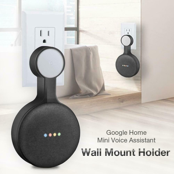 Outlet Wall Holder til Google Home Mini, et pladsbesparende tilbehør Google Home Mini Voice Assistant | Wish