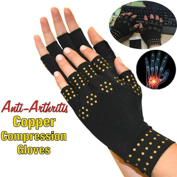 A Pair of Arthritis Compression Gloves with AntiArthritis