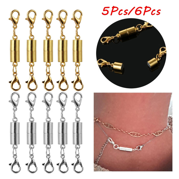 Magnetic Clasps  Necklace Bracelet Buckle Connector Hook Jewelry Making Supplies 