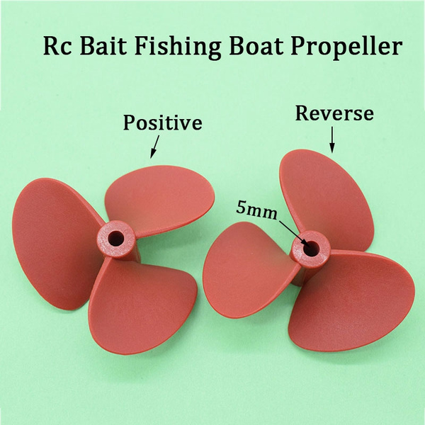 5mm RC Boat Propeller 3 Blades Positive / Negative D70mm / 80mm Screw