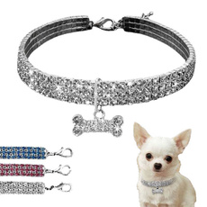 Collar, DIAMOND, Joyería de pavo reales, puppy