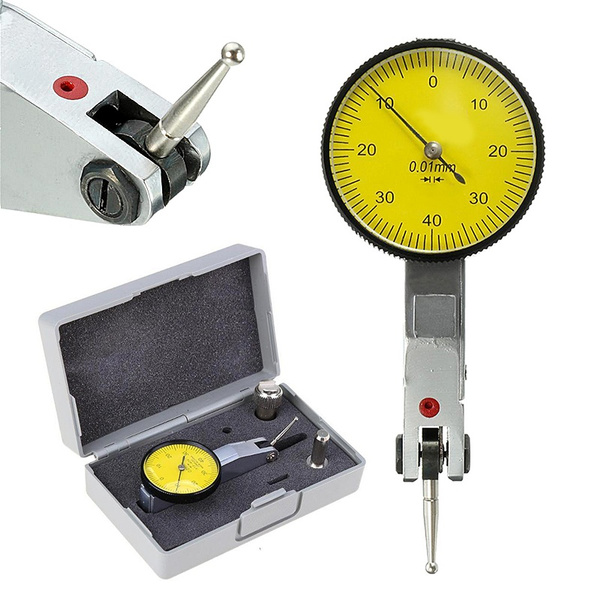 0-0.8mm Dial Test Indicator Dial Indicator Gauge 0.01mm Precision 