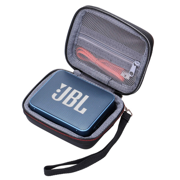Light Green Zipper Khanka Hard Case Replacement for JBL GO 3 Waterproof Ultra Portable Bluetooth Speaker