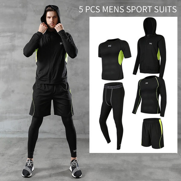 Trajes Running Sports Ropa De Fitness Para Hombre De Secado Trajes Running Sports Ropa De Fitness Para Hombre De Secado
