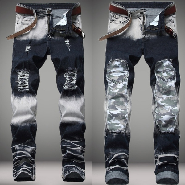 vintage ripped jeans mens