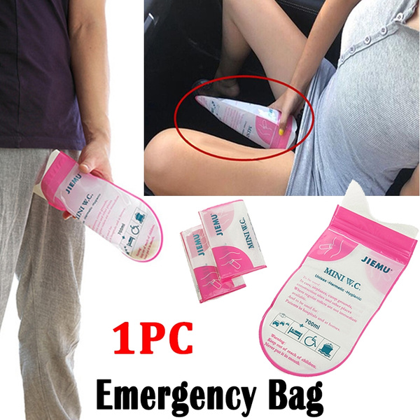1Pcs Disposable Unisex Outdoor Camping Sports Toilet Urine Bag Pee Bag Mini W.C