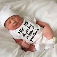 Funny Baby Saying Newborn Baby Clothes Baby Shower Gifts Children Newborn Father And  Child Onsies Rompers
