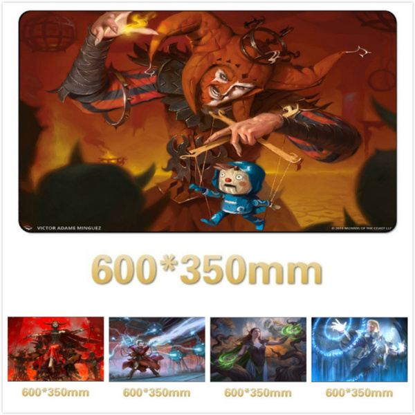 600*350 Playmat MTG Nice 20 Patterns Liliana Kissing Chandra Playmats