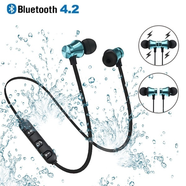 Wireless Bluetooth Headset Music Headphones Earphone Noise Cancelling  Earbuds