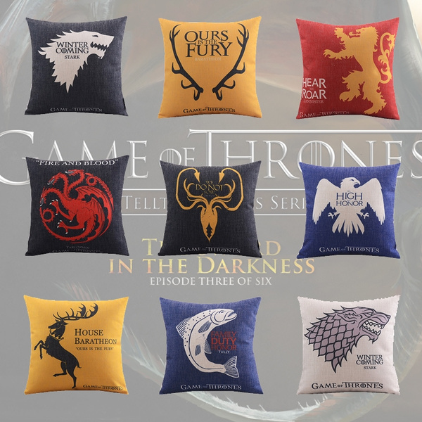 Game of thrones cushion sale