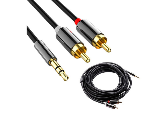 1/1.5/2/3 Meter RCA Cable 3.5mm To 2RCA Audio Cable Jack Plug for Amplifier  Subwoofer Home Theater DVD VCD