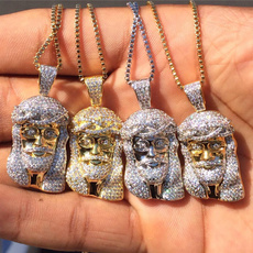 Mini, hip hop jewelry, Christian, goldplated