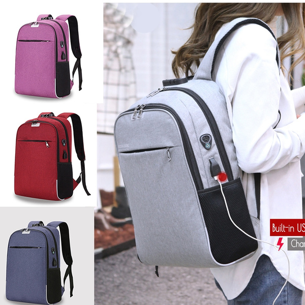 15.6  Hot Women Laptop Backpack Usb Charging For Students Girls School  Backpack Bag Female Travel Bagpack - Buy Laptop Backpack,Laptop  Briefcase,Hot