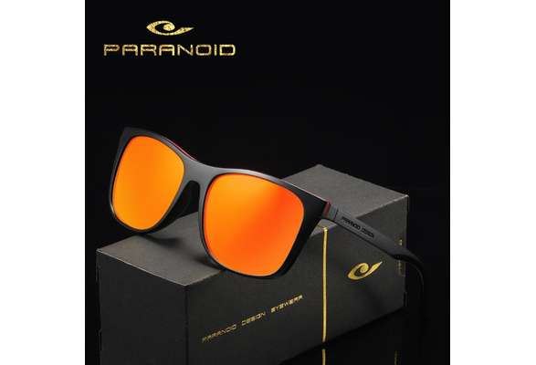 PARANOID Vintage Sunglasses Polarized Men's Sun Glasses For Men