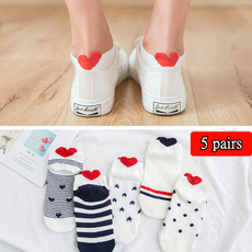Heart, Cotton Socks, Cotton, socksmen