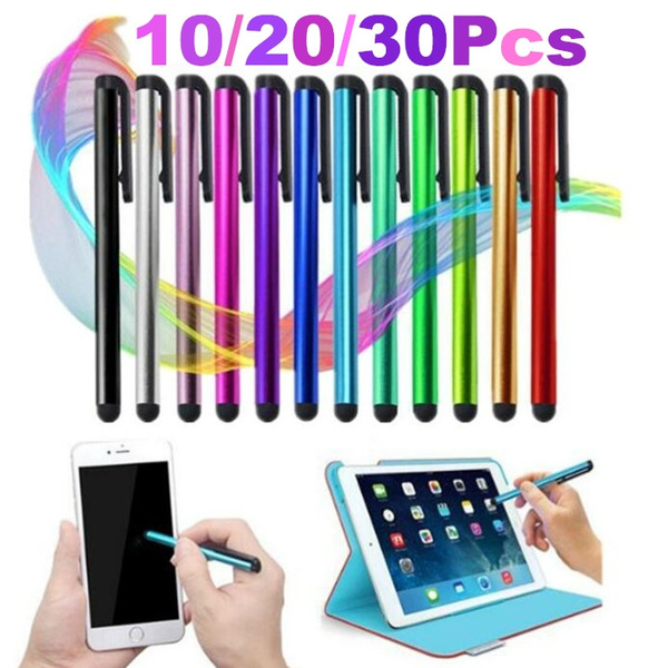 Touch Screen Stylus Metal Capacitive Pen for iPhone & Smartphone Tablet iPad PC 