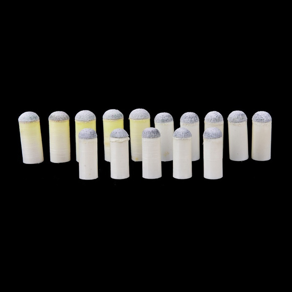 10Pcs Durable Snooker Supplies Billiard Replacement Tips Bar Pool Cue Tip new~ 