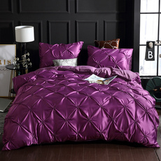 Decor, bedclothe, quiltcover, purple