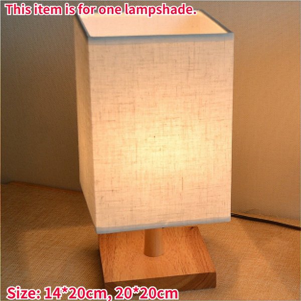 Small Lampshade Linen Textured Fabric, Small Pale Yellow Lamp Shade