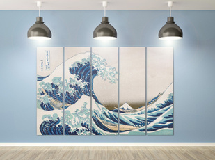 livingroomwallpainting, Wall Art, Office, Colorful