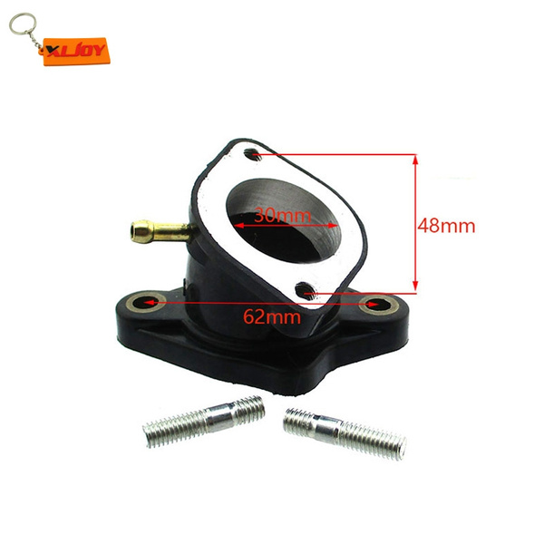 XLJOY 30mm Inlet Bend Pipe Curve Intake Manifold Pipe Tube For CG250 ...