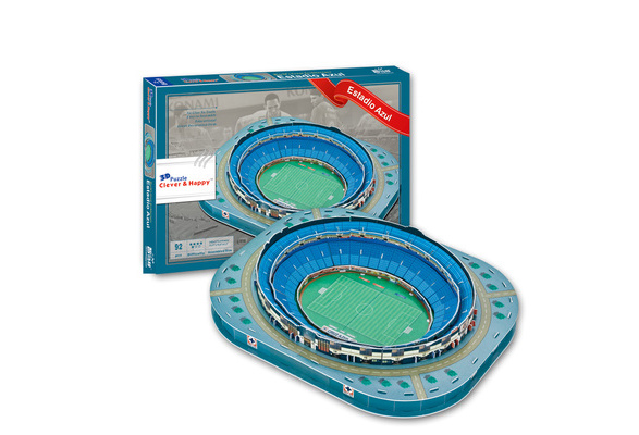 supperman 3D Puzzle Azul Stadium
