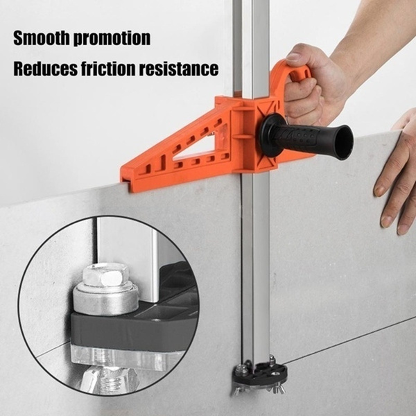 Portable Drywall Cutting Tool Hand Push Gypsum Board Double Blade Vertical  test