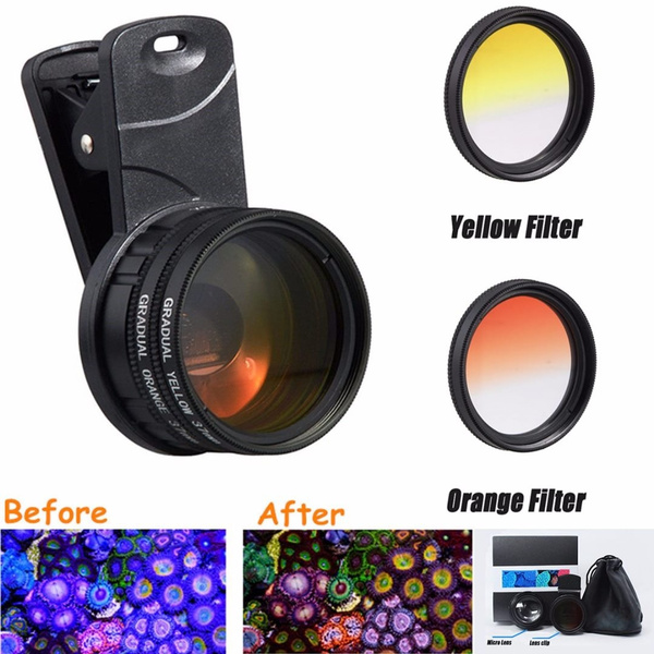 Creative Fish Tank Photography Lens Phone Camera Aquarium Coral ...