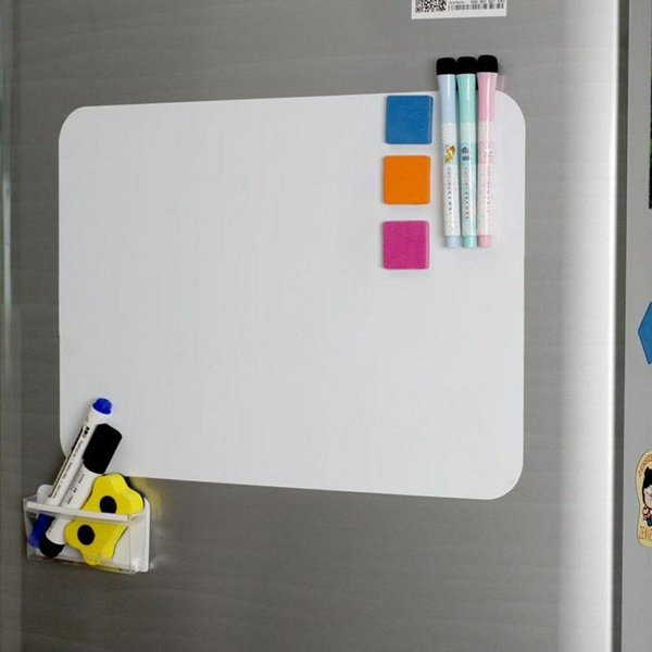 A3 A4 Reminder Fridge Magnetic Whiteboard Family Message Board Office 