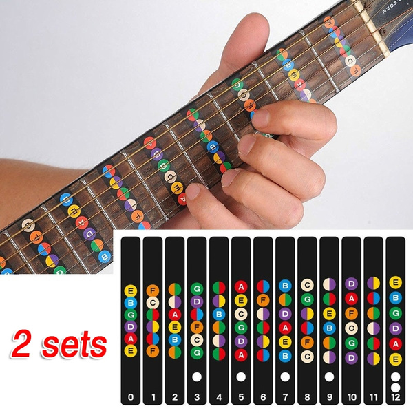 guitar scale stickers