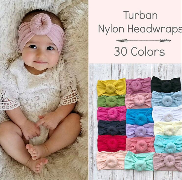 infant girl head wraps
