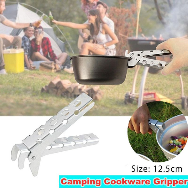 Pot Gripper, Pan Gripper, Hot Pot Handle, Pot Gripper for Camping