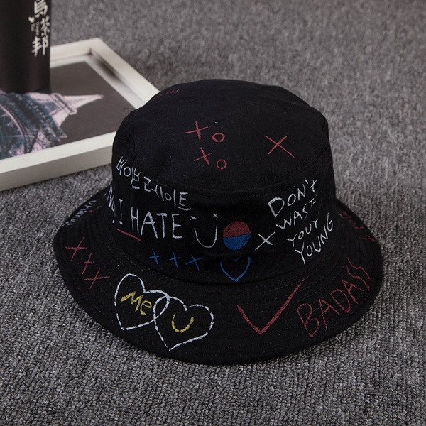 Unisex Bucket Hat Fishing Outdoor hip 