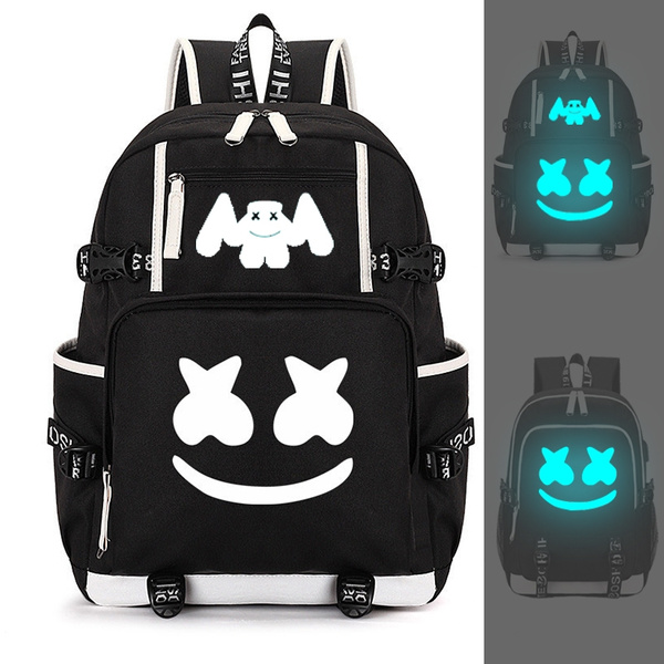 BlackBlue) DJ Marshmello School Bagpacks Movie 3D Print Teenager Travel  Laptop Bag on OnBuy