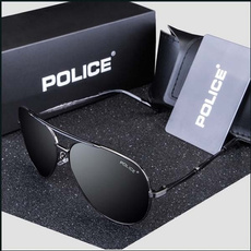2019 New Design Hot Sale Brand Polarized Fashion Sunglasses Cool Men's Outdoor&Sports Metal Frame Sunglasses-black Lens