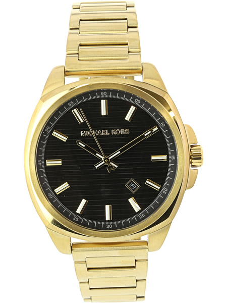 Michael Kors Men's Bryson MK8658 Gold Stainless-Steel Japanese Quartz Fashion Watch |