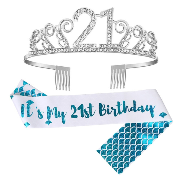 21st birthday online princess tiara