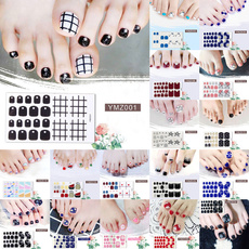 Nails, nail stickers, diynailsticker, Colorful