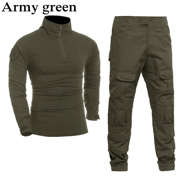 army t shirt and pant