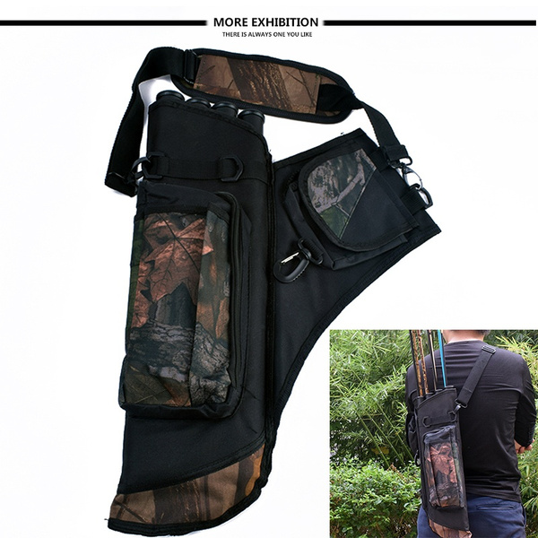New Hunting Shooting 4 Tubes Arrow Quiver Waterproof Archery Quiver In