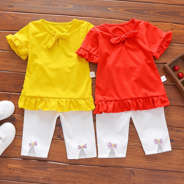 baby girl capri suit