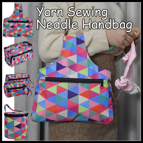Yarn Storage Bag Yarn Organizer Large Yarn Knitting Tote Bag Knitting  Storage Bag Large Tote Bag for Storage Yarn Knitting & Crochet Accessories  Bag