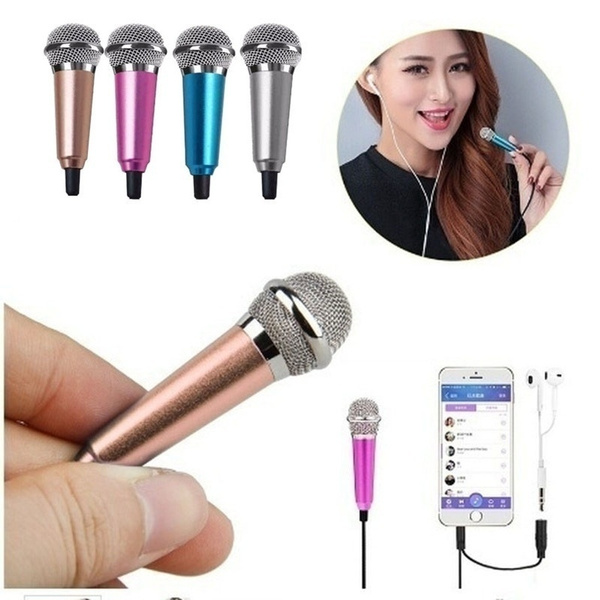 Mini Karaoke Condenser Microphone For Cell Phone Computer Mini Phone&Microphone 