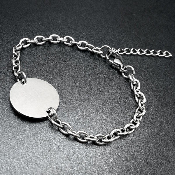 Stainless Steel Bracelet For Women Adjustable Link Anklet_voghion.com